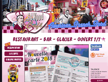 Tablet Screenshot of edwoodcafe.fr